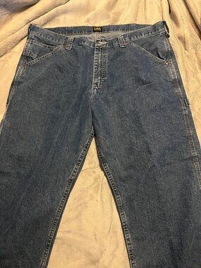 Lee Men's Straight Leg Jeans in Blue